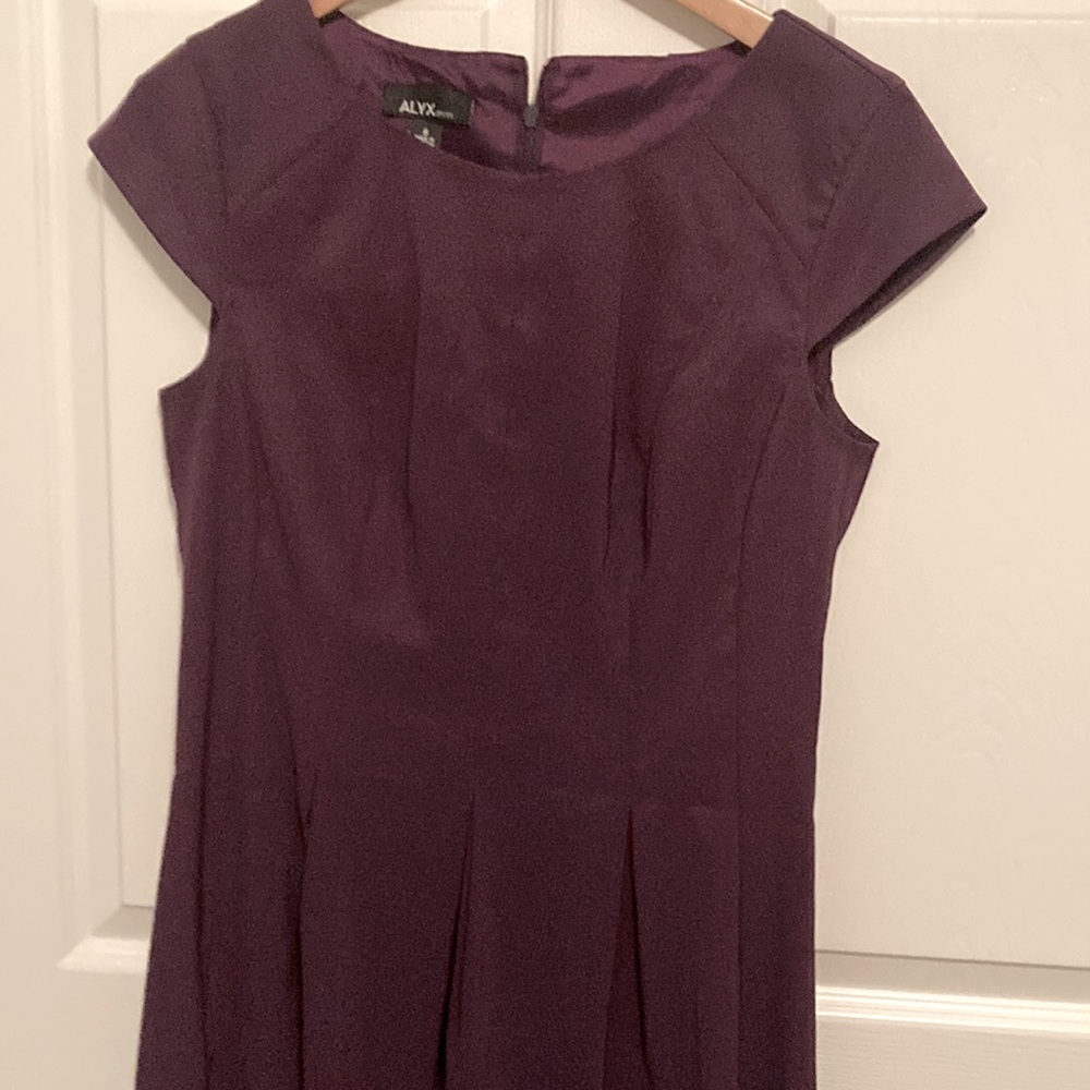 Purple formal dress